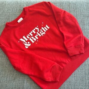 Toddler boys/girlschristmas sweatshirt